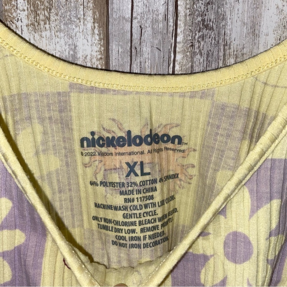 Nickelodeon Rugrats Yellow Tank XL - Picture 4 of 5